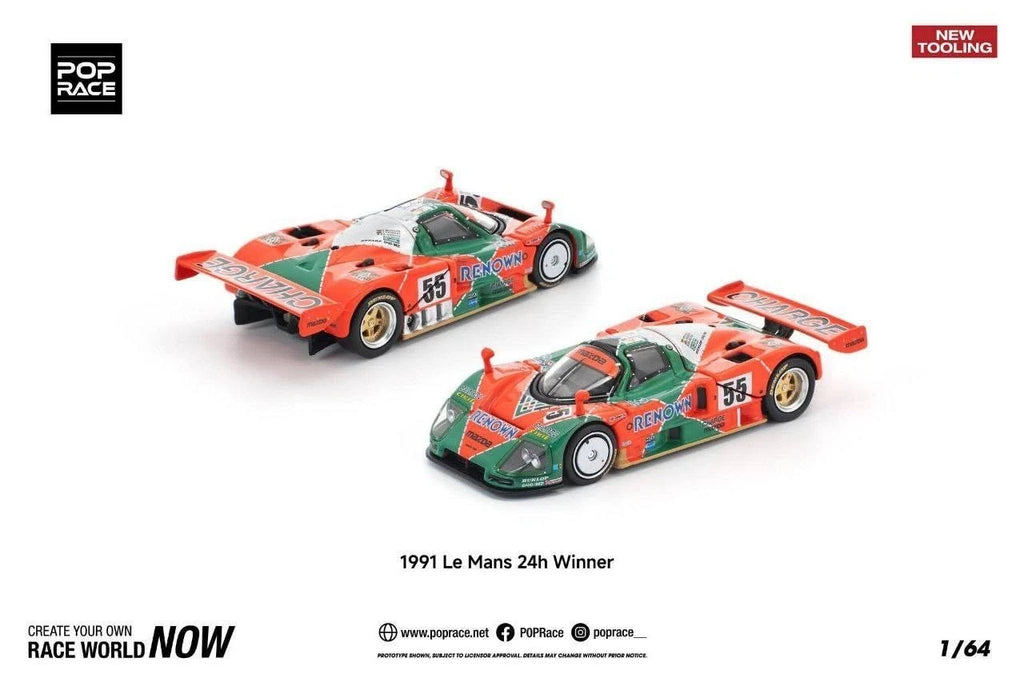 Pop Race 1/64 #301 Mazda 787B
