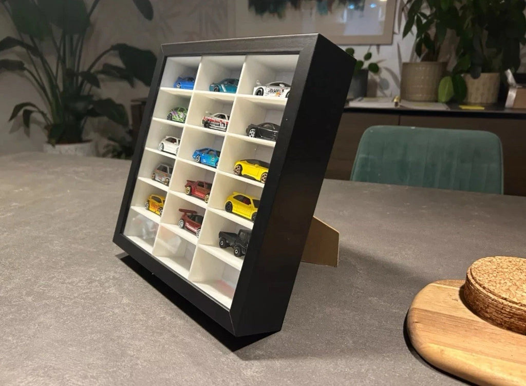 1/64 DIECAST IKEA Picture Frame Insert 18 Car Display Stand Collectible Sannahed