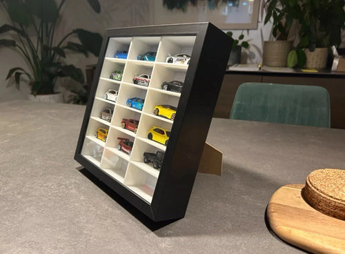 1/64 DIECAST IKEA Picture Frame Insert 18 Car Display Stand Collectible Sannahed