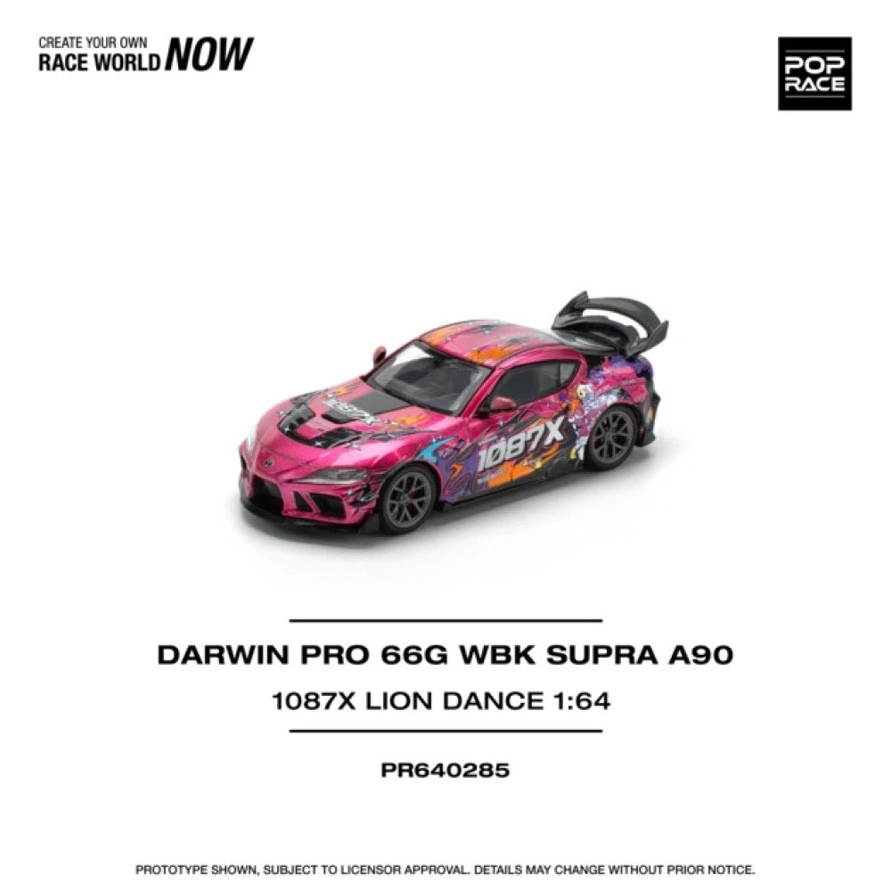 Pop Race 1/64 #285 Darwinpro 66G WBK Supra