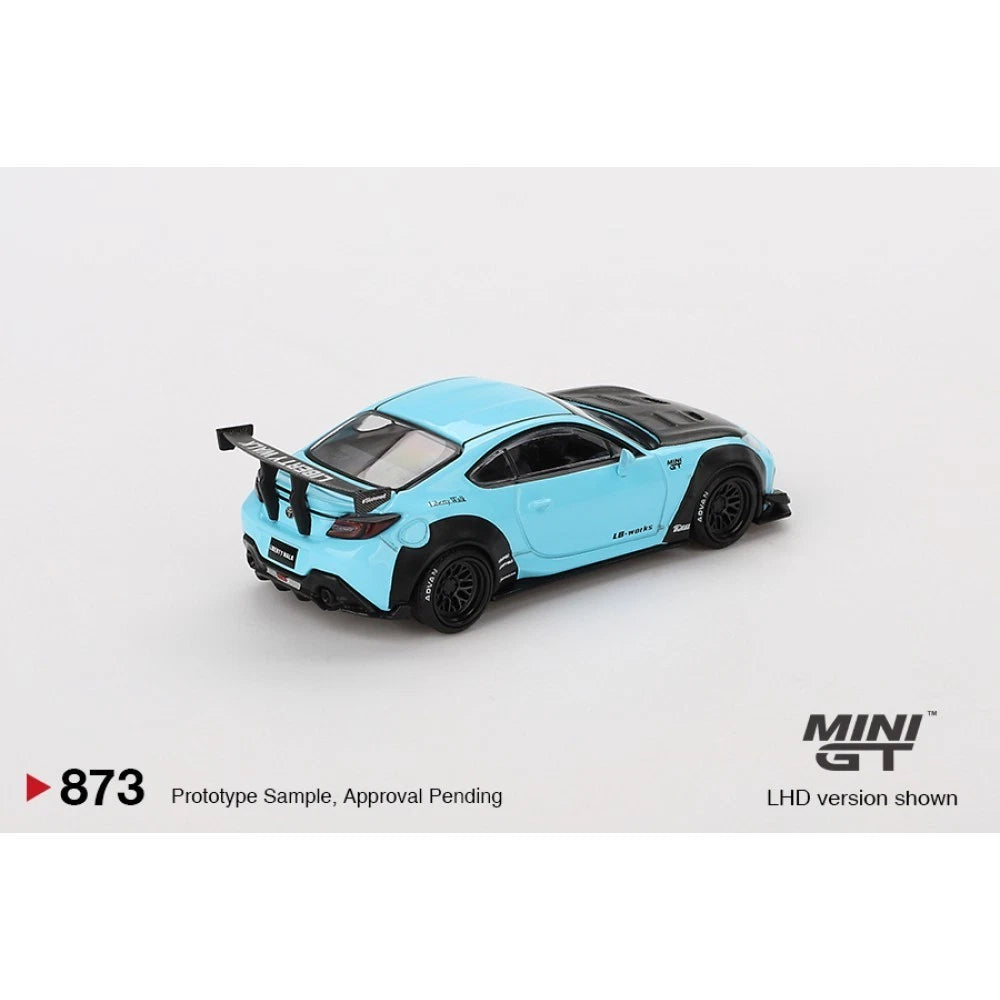 Mini GT 1/64 #873 Toyota GR86 LB Nation Blue