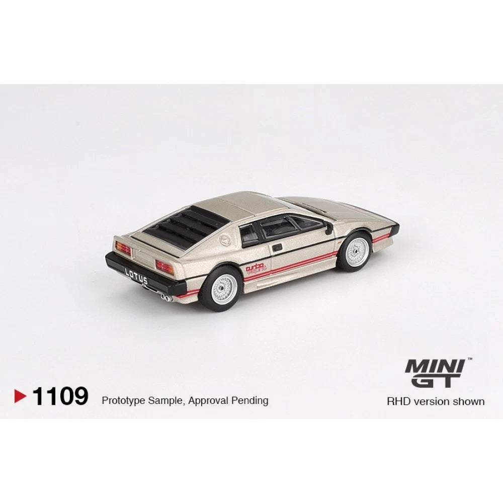 Mini GT 1/64 #1109 Lotus Esprit Turbo Silver