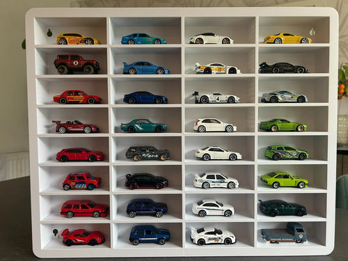 32 Car Model Display Cabinet for Diecast Car 1/64
