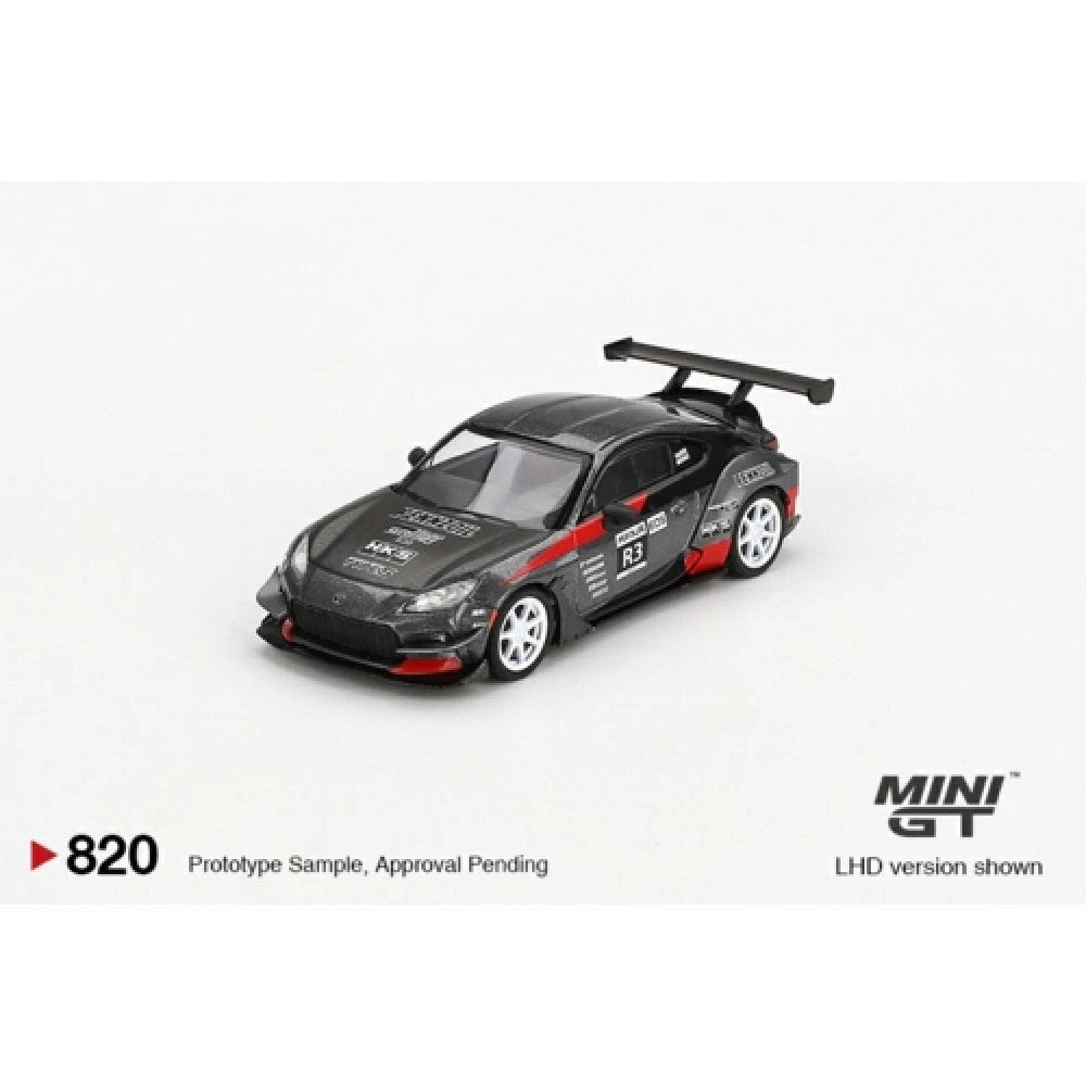 Mini GT 1/64 #820 Toyota GR86 Larry Chen HKS