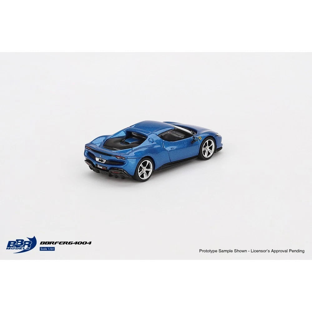 BBR 1/64 Ferrari 296 GTB Blue