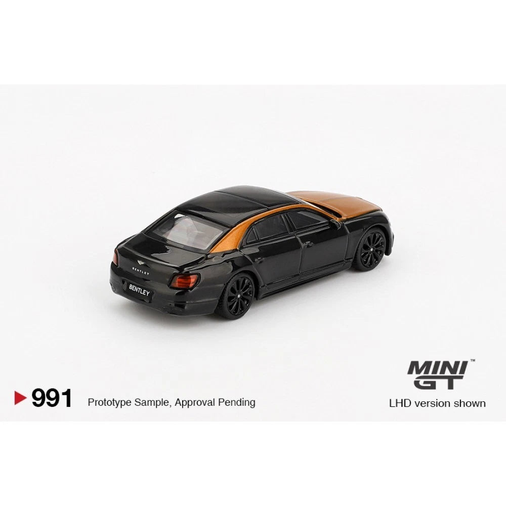 Mini GT 1/64 #991 Bentley Flying Spur Orange Flame